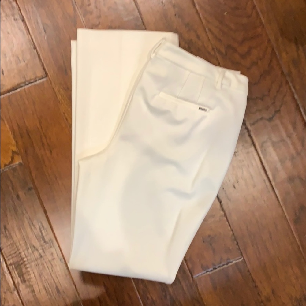 White house black market white slacks